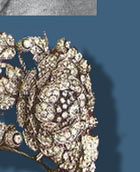 Collier, Kollier, Kette, Halsband, Halsschmuck aus Brillanten