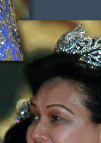 Sapphire and Diamond Waterfall Aigrette | Orleans Sapphires Bulgarian| Royal and Imperial Jewels of Bulgaria | Tsaritsa Princess Marie Louise of Bourbon Parme bulgarian royals tsar tsarina jewelry imperial royal jewel history