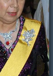 Sapphire and Diamond Waterfall Aigrette | Orleans Sapphires Bulgarian| Royal and Imperial Jewels of Bulgaria | Tsaritsa Princess Marie Louise of Bourbon Parme bulgarian royals tsar tsarina jewelry imperial royal jewel history