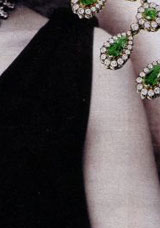  Maria Callas Emerald Diamond Necklace| Emerald Ring| Emerald drops and diamonds Smaragd-Collier der Maria Callas | Emerald drops and diamonds