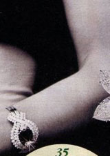  Maria Callas Emerald Diamond Necklace| Emerald Ring| Emerald drops and diamondsEmerald Necklace of M.Callas