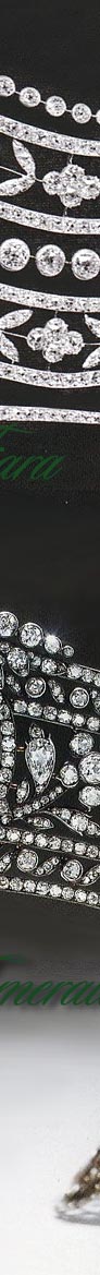 Harcourt - Emerald Diamond Tiara Boucheron Diadem | The Harcourt - Jewelry Collection