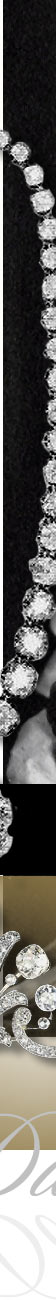 The Harcourt - Diamond Tiara of styled flower ornaments| The Harcourt family necklace| The Prince of Wales Loop and Button| England Nobles Royal Jewel The Harcourt - Diamond Tiara of styled flower ornaments and large Diamond Riviere with Diamond Pendant gifts,presents,present,weddinggift,trousseau,bride,bridal,corbeille de marriage