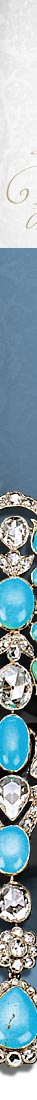 Turquoise Diamond Stomacher -The Princess Royal's Jewels