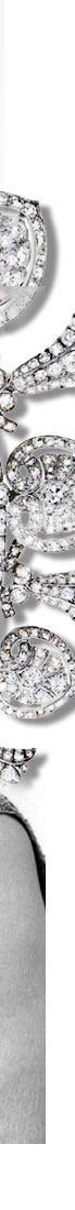 Palmette Tiara| Anthemions Diamond Diadem and Diamond Necklace Lady Alice Fox| Jewel History