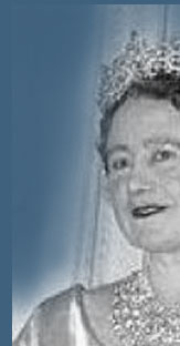 greville  TIARA The circlet is designed as a graduated frieze of lyres and forget-me-not leaves and flowers, emblematic of harmony and love it once supported not only the Cambridge emeralds but also the third and fourth cleavings of the famous Cullinan diamond. The cushion-shaped stone of 62 carats was secured by the wire at the highest point of the jewel and
 the drop-shaped stone weighing 92 carats hung in the oval aperture above.