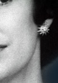 Princess Margaret auf Great Britain, Countess Snowdon flower brooches, sprays, lady sarah snowdon