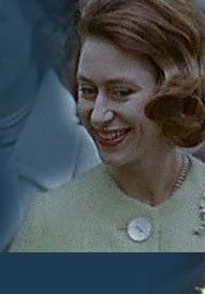 Princess Margaret auf Great Britain, Countess Snowdon flower brooches, sprays, lady sarah snowdon