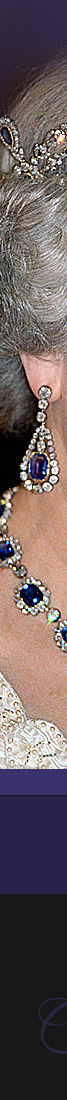 Sapphire and diamond Tiara, Sapphire Parure of necklace and earrings |Queen Elisabeth II  Royal Jewels