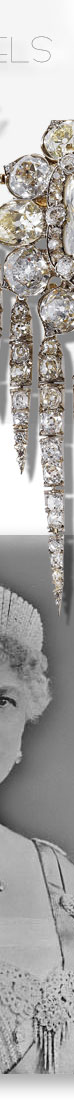 Queen Alexandra | Queen Mary | Queen Victoria Jewels | Diamond Fringe Brooch