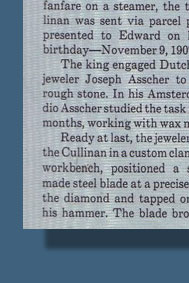 Der cullinan der 
          englischen Queen | Queens Treasure - Elisabeth II`s Cullinan Diamonds