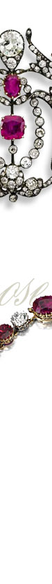 Roxburghe Jewels | Important Primrose Rosebery Ruby-Diamond Parure with Tiara, Bracelet, Necklace and Earrings