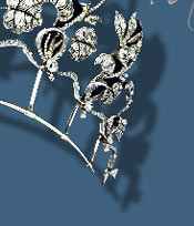 Faberge Gold and Diamond Cyclamen Tiara | Nobel historic Jewelry royal jewels| Duke of Westminster