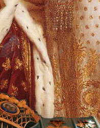 Micro-mosaque Parure Marie-Louise Empress of France| Wedding Gift from Napoleon Bonaparte The mikro mosaiue parure of Marie-Louise Empress of France mosaik parure|Imperial Jewelry napoleonic parure,napoleonic tiara,napoleonic diadem,tiare,joaillerie,french crown jewels,parure belonging to Empress Marie Louise of france, Empress Marie Louise's Jewelry Collection,imperial jewels,jewellery belonging to Empress Marie Louise monaco et les napoleon DIAMANTS DE LA COURONNE   PARURE EN OR et MOSAIQUES Marie-Louise's set in micro-mosaicsjewel, ornament, amulet 
Gold and mosaics, composed of a comb, a necklace, a pair of bracelets and a pair of earrings, executed by Franois Regnault Nitot, jeweller of the imperial court, forming part of the wedding presents offered by Emperor Napoleon I to Archduchess Marie-Louise, in 18. Glass micromosaics depicting Roman ruins