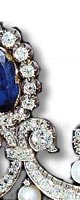 Saphir Parure de la reine Marie-Amlie reine des Franais Sapphires Parure Crown Jewels France - Saphires Joyaux de la Couronne|Queen Marie Amelie| Royal Imperial Jewel History Achat de la parure par le duc Louis-Philippe, futur Louis-Philippe  la reine Hortense de Beauharnais en 1821, remanie et complte pour la reine Marie-Amlie. Modifie aprs 1863 pour Isabelle d'Orlans, comtesse de Paris. Ancienne collection du Monseigneur le Comte de Paris. Collection des Diamants de la Couronne