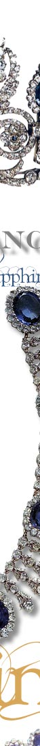 joyau de la Couronne bijouterie bijoux  Sapphires Parure Crown Jewels France - Saphires Joyaux de la Couronne| Royal Imperial Jewel History | Kaiserin Josephine von Frankreich  