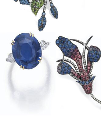 Claw-set with an oval sapphire weighing 12.03 carats between pear-shaped diamond shoulders, mounted in 18 carat gold , Burma Saphir Ring  fabelhafte Qualität