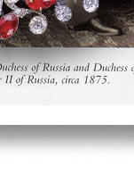 Imperial Ruby Necklace Romanov| Das Rubin Halsband von Bolin der Grossfrstin Marie Alexandrowna|Duchess of Edinburg
