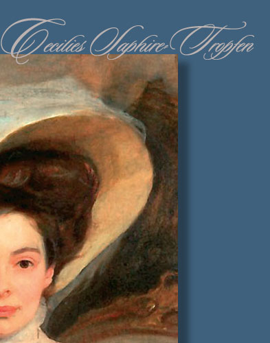 Kronprinzessin Cecilie und ihr Saphir-Tropfen| Schmuck aus dem Hause Hohenzollern-Preussen Kronprinzessin Cecilie und ihr Saphir-Tropfen|Royal Jewel History German Empire|  Schmuck aus dem Hause Hohenzollern-Preussen