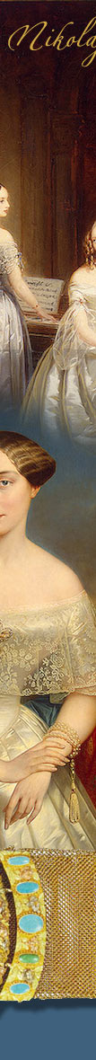 Grossfrstin Olga mit Prunkgrtel| Golden belt of the Grand Duchess Olga, Queen of Wuerttemberg