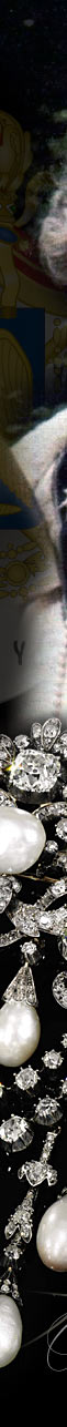 Schmuck der Prinzessin Marie Bonaparte |Royal Greek| Diamant und Perlen Devante de Corsage| Diamant Perlenschmuck Schmuck der Prinzessin von Griechenland D&auml;nemark