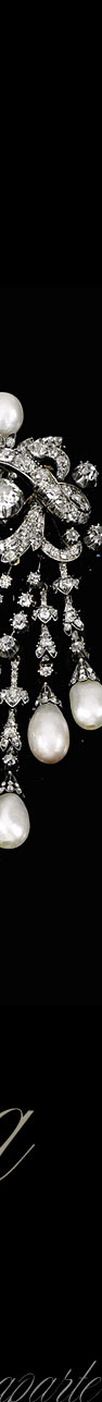 Queen Olga of Greece |Royal jewel history Greek|Queen Olga of Greece's festoon stomacher, Diamond and Pearl Devante de Corsage,scroll ornaments,scroll elements around central heart motif with a large round diamond, foliate  brooch Queen Olga of Greece |Royal Greek| Diamond and Pearl Devante de Corsage diamond stars headjewel royal jewelry history