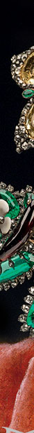 Imperial Jewels Empress of Russia|Elizabeth Petrovna|Zarin von Russlandjewel bouquet made by court jeweller Jrmie Pauzi