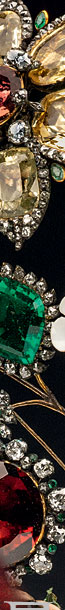 Imperial Jewels Empress of Russia|Elizabeth Petrovna|Zarin von Russlandjewel bouquet made by court jeweller Jrmie Pauzi