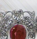 Ruby Diamond Chaumet Tiara|Jusupov Ruby Parure|Chaumet Royal Imperial Jussupov Jewels Jewelry Romanov chaumettiara jusupovtiara jusupovrubies parure set collection The Yusupov ruby tiara ruby diadem chaumet romanov tiara