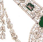 Chaumet Emerald Stomacher Treasures of the Russian Imperial Court | Jusupov| Smaragd chaumet devante de corsage Juwelen und Schmuck der Familie Jussupow 