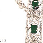 joyaux Chaumet Emerald Stomacher Treasures of the Russian Imperial Court | Jusupov| Smaragd chaumet devante de corsage Juwelen und Schmuck der Familie Jussupow  