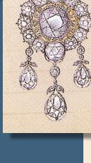 Diamond Fringe-Tiara and Briolettes Diadem