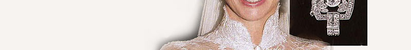 Duchess of Alba diamond bracelet worn by Genoveva at her wedding tiara